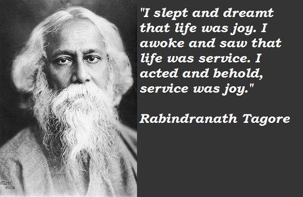 Beautiful Poem By Rabindranath Tagore.