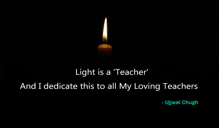 Dedicated to all My Loving Teachers