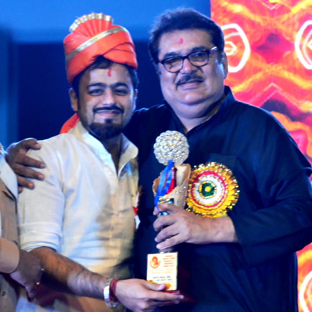 Ujjwal Chugh with Raza Murad